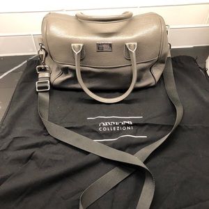 ARMANI collezioni grey bag made in Italy and bought in Italy worn once, 2 straps